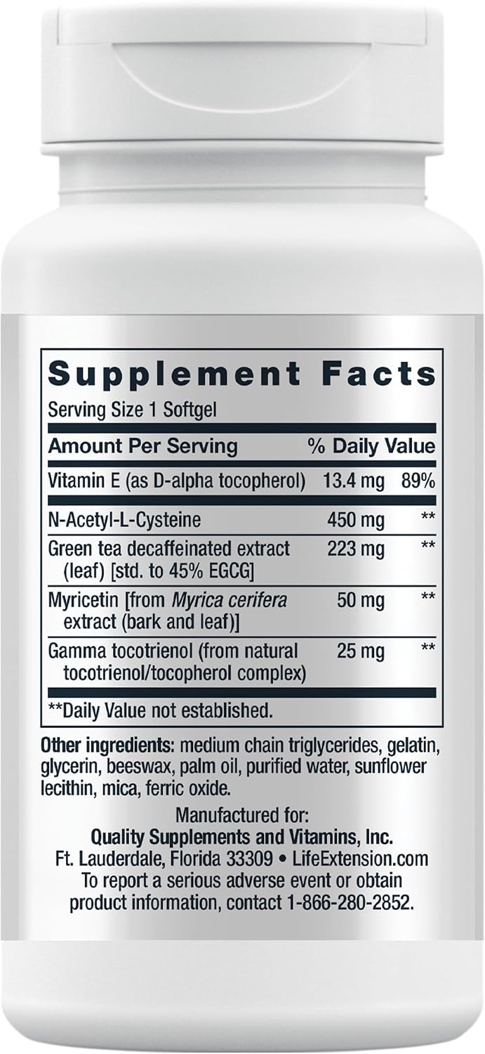 Life Extension GEROPROTECT Ageless Cell - Cellular Health & Healthy Ageing Formula - görsel 2