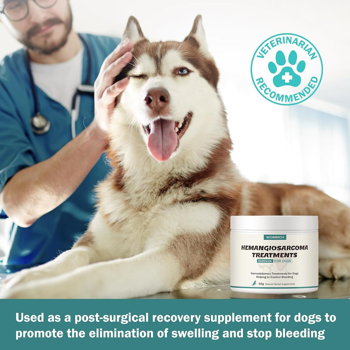 Quick Stop Bleeding for Dogs - Natural – Healing Acceleration: May speed wound closure and tissue repair, helping – Image 6