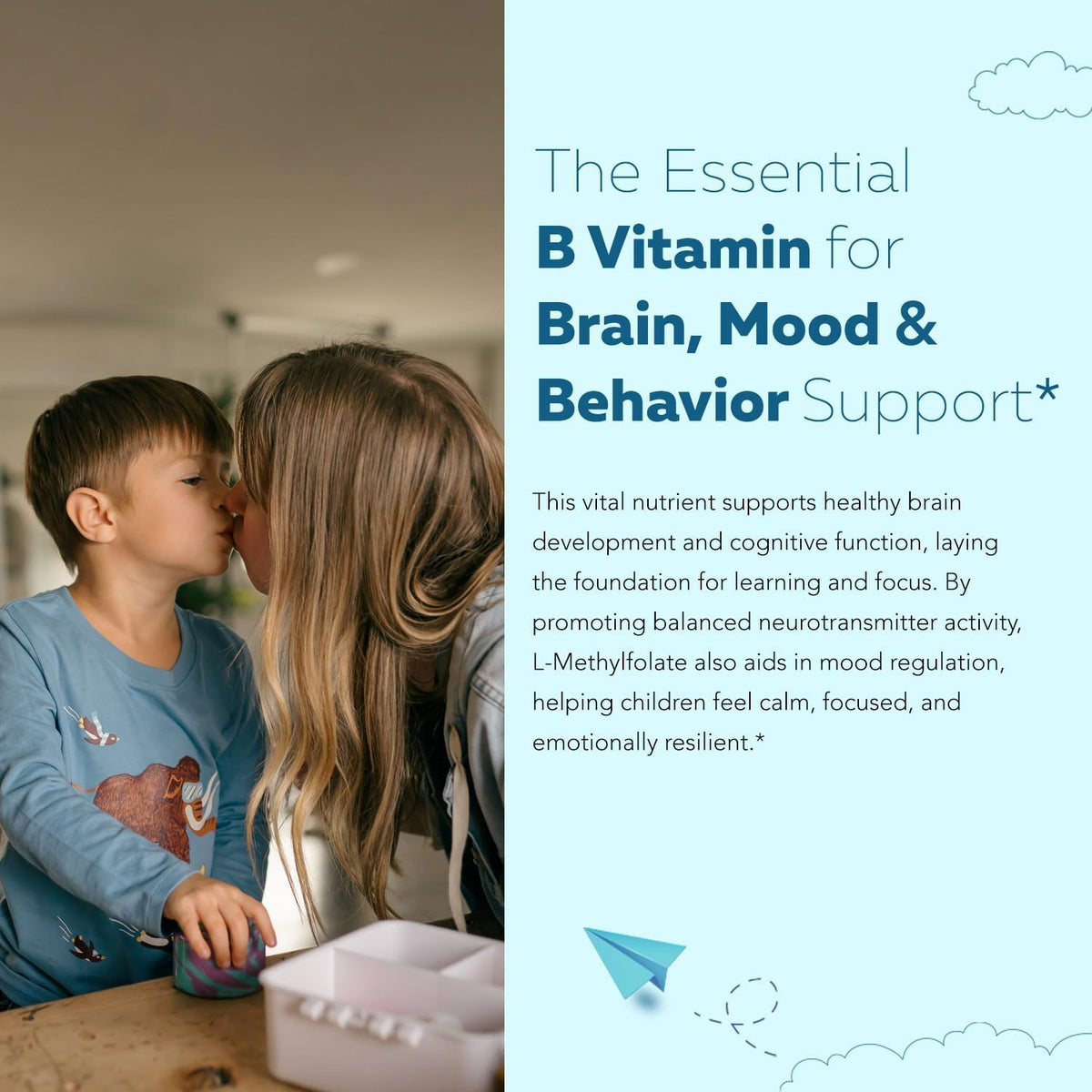 Organic Kids L-Methylfolate + Methyl B12 – Kids who need support with focus, mood, or behaviour —balanced – Image 3