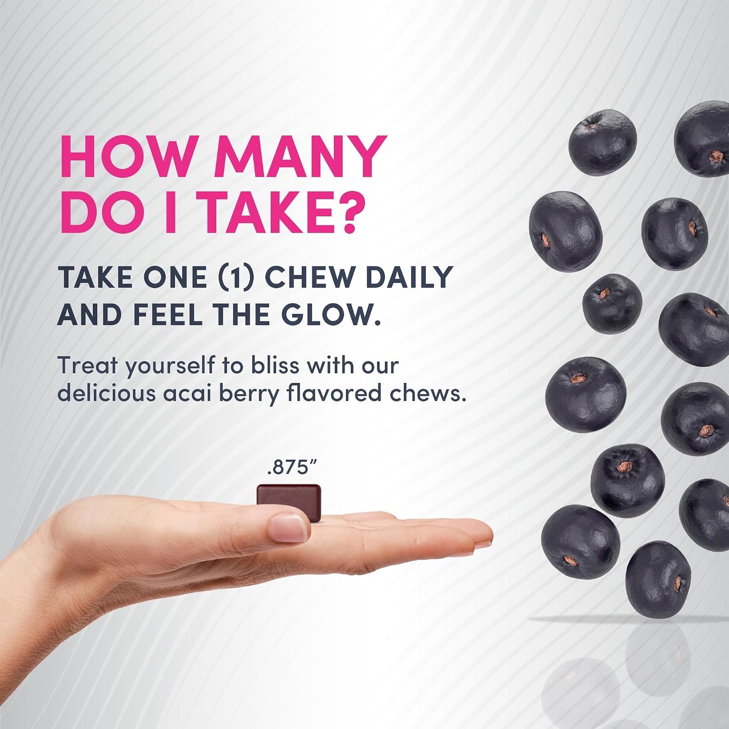 NeoCell Biotin Beauty Soft Chews | 30 Chewables | 10000mcg | Hair, Skin & Nails | Acai Berry Flavour - görsel 5