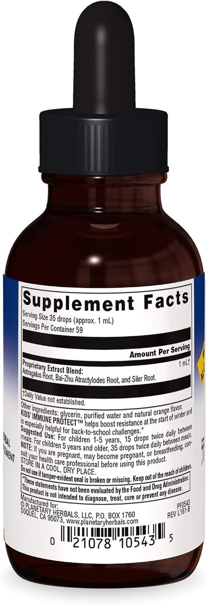 Planetary Herbals Immune Protect Liquid for Kids, 60 ml