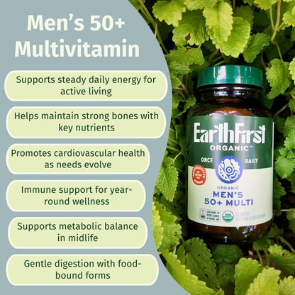 Once-daily Multivitamin for Men 50+, 19 Vitamins from Herbs & Superfoods, Supports Prostate Health, Energy Levels, and – Image 4