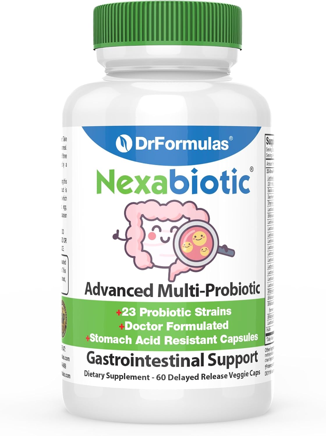 DrFormulas Nexabiotic 23 Multi Probiotic for Women and Men - görsel 7
