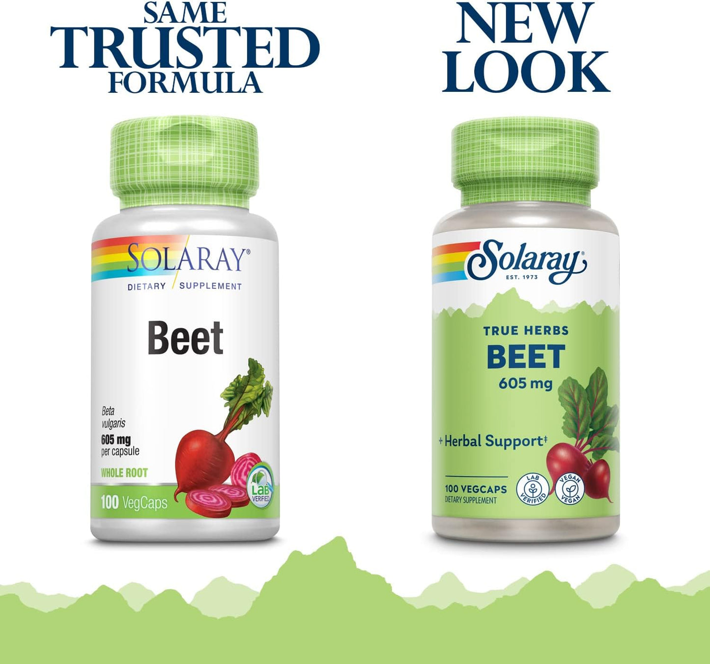 SOLARAY Beet Root 605mg | Cardiovascular & Athletic Performance Support | Non-GM | Vegan | 100 Veg Caps - görsel 2