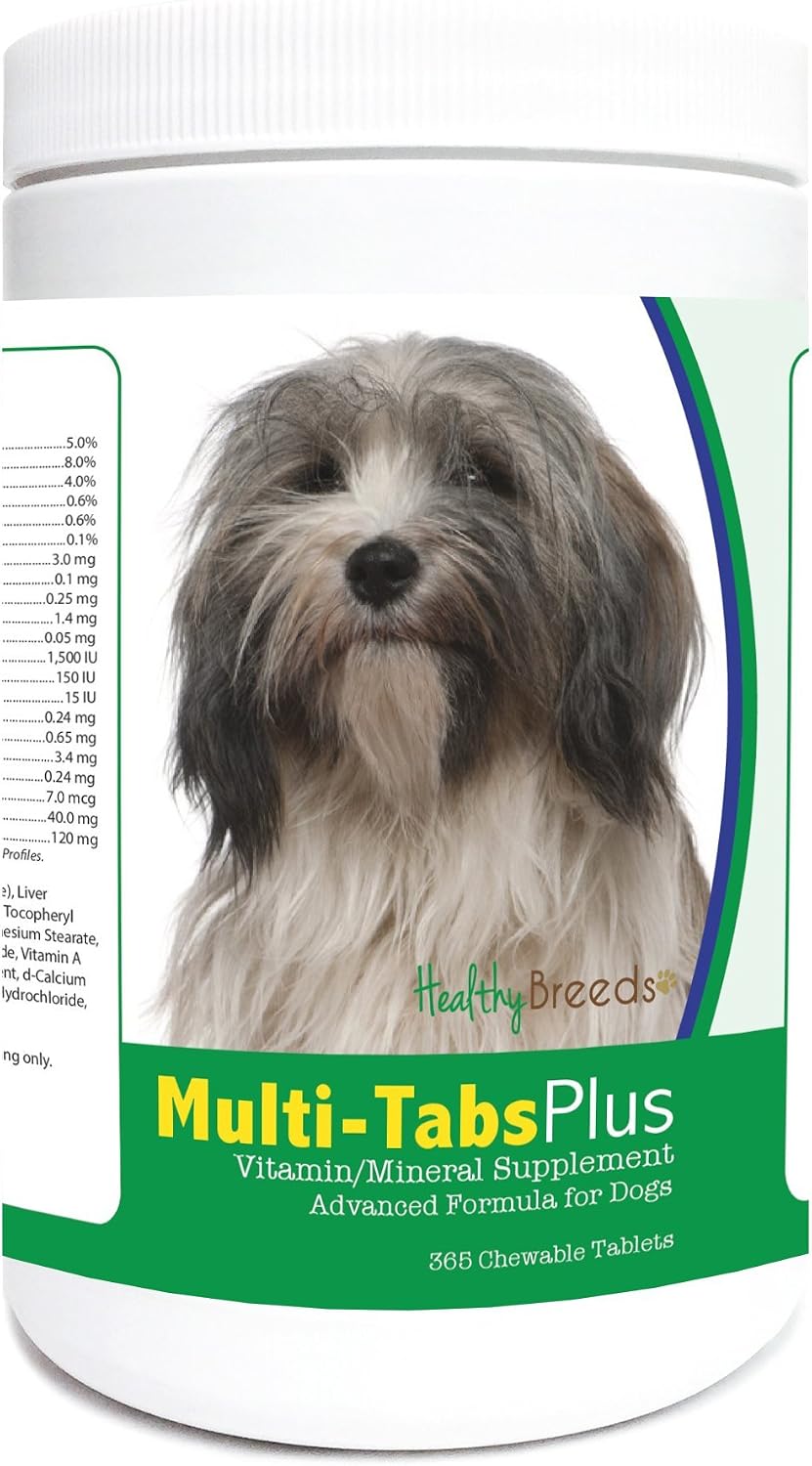 Healthy Breeds Multi-Tabs Plus Chewable Tablets for Dogs – 365 Count - görsel 2