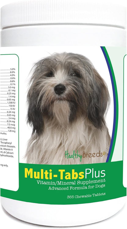 Healthy Breeds Multi-Tabs Plus Chewable Tablets for Dogs – 365 Count