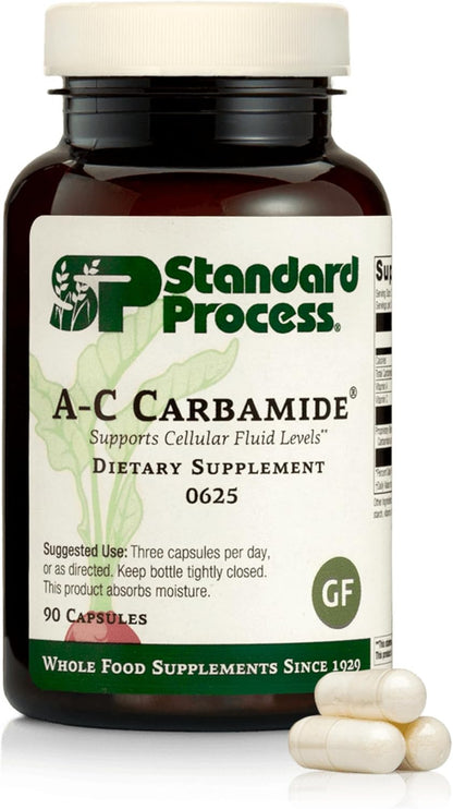 Standard Process A-C Carbamide – Urinary Support Supplement with Vitamins A & C – 90 Capsules