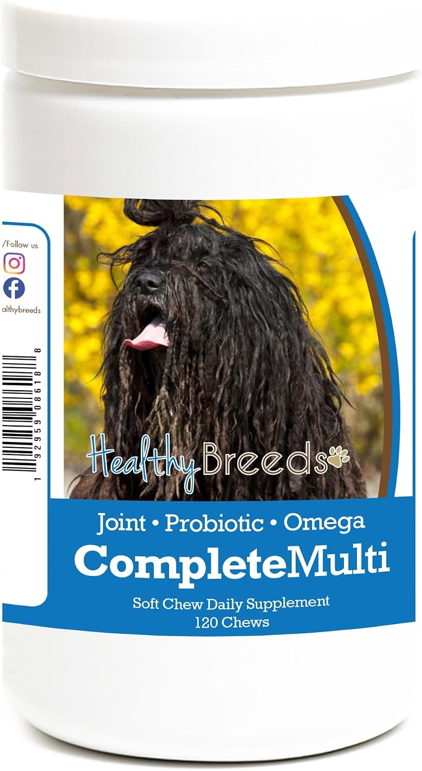 Healthy Breeds Bergamasco All in One Multivitamin Soft Chew 120 Count - görsel 1