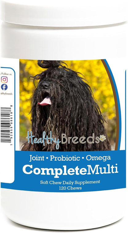 Healthy Breeds Bergamasco All in One Multivitamin Soft Chew 120 Count