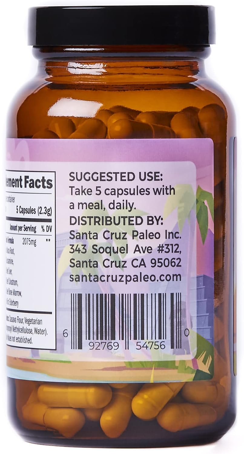 Santa Cruz Paleo Food of the Gods – Grass-Fed Beef Organ Supplement - görsel 7