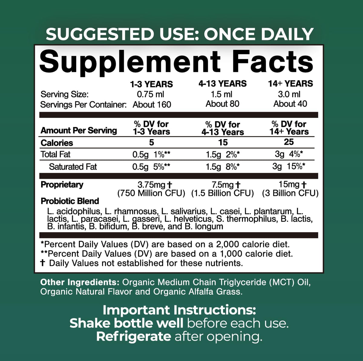 Tropical Oasis USDA Organic Liquid – Immune Health: Supports the body’s natural defence through a healthy gut – Image 2