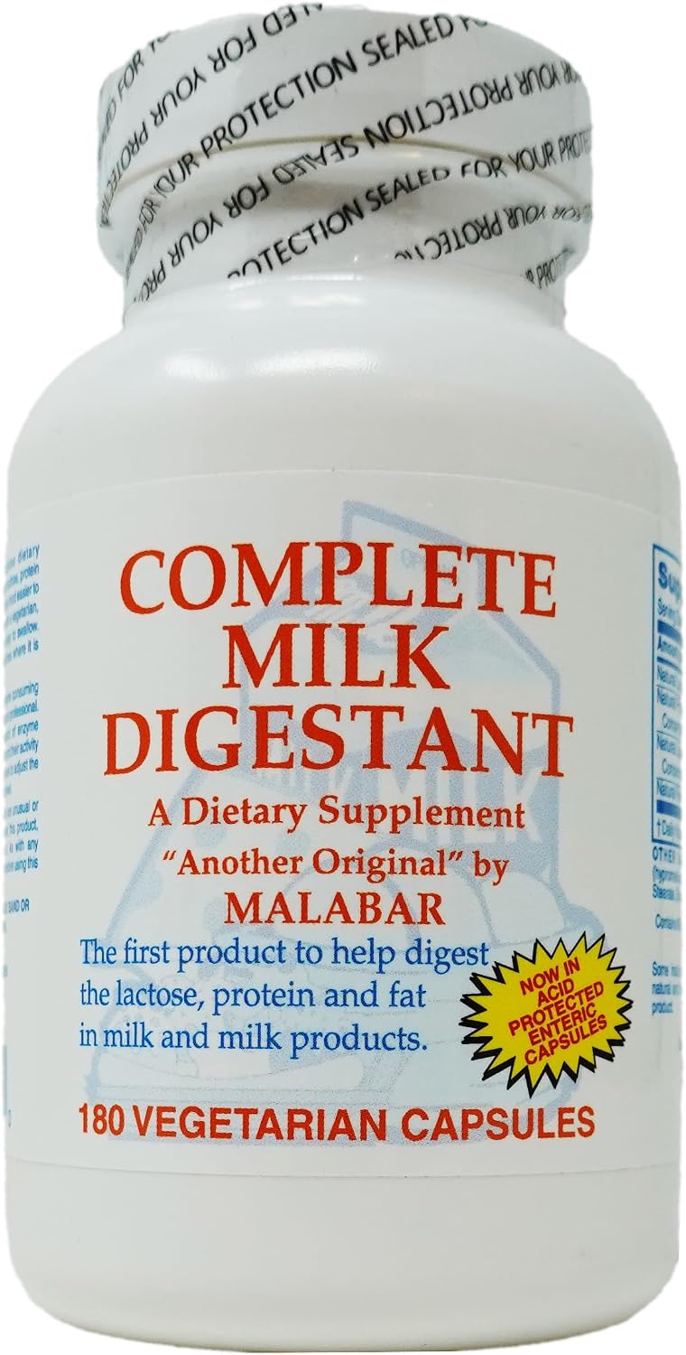 Malabar Complete Milk Digestant - 180 Tablets - görsel 1