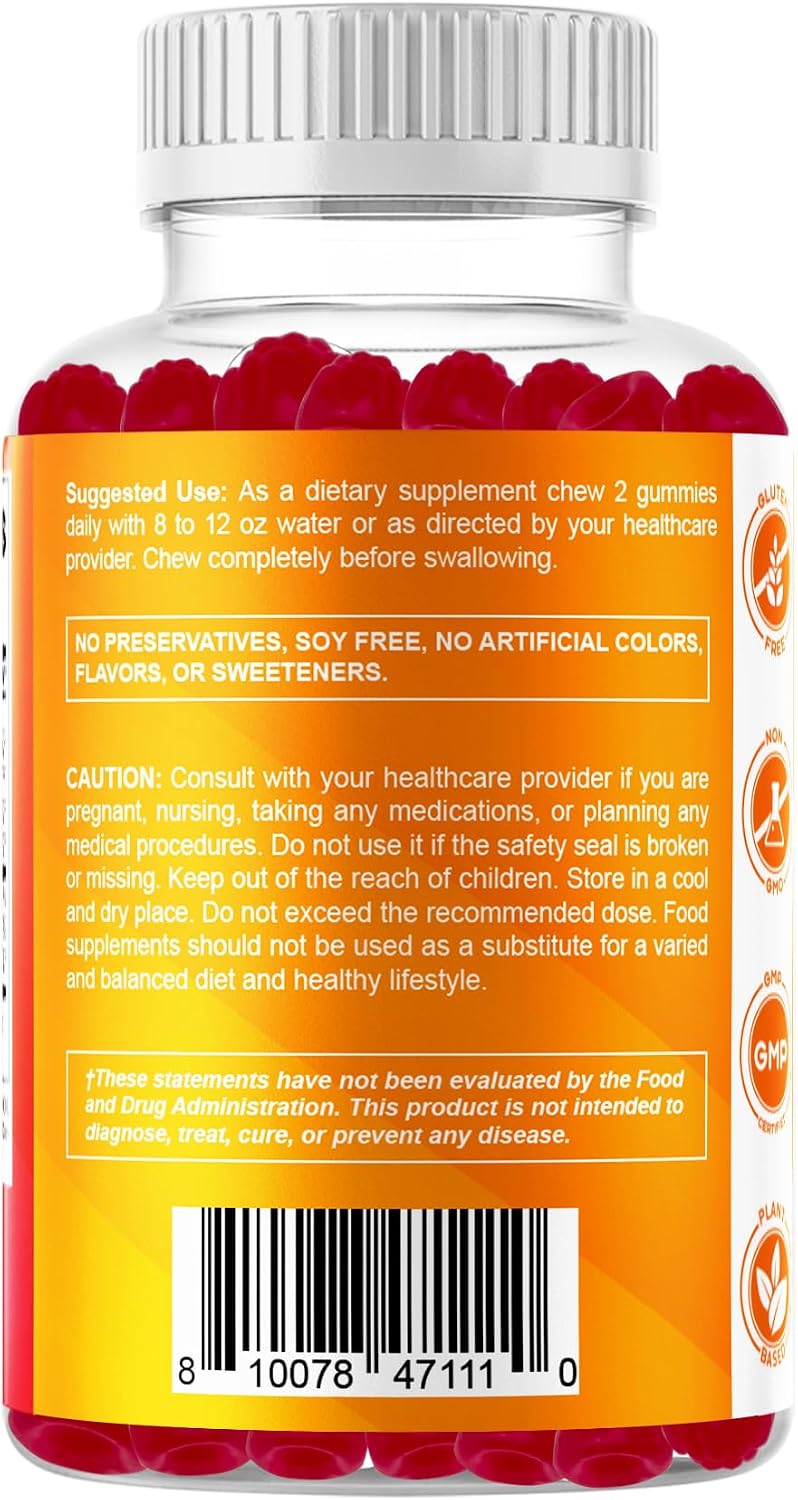 Vitamatic Vitamin D3 & K2 Gummies (2-Pack) – Bone, Heart & Immune Support - görsel 9