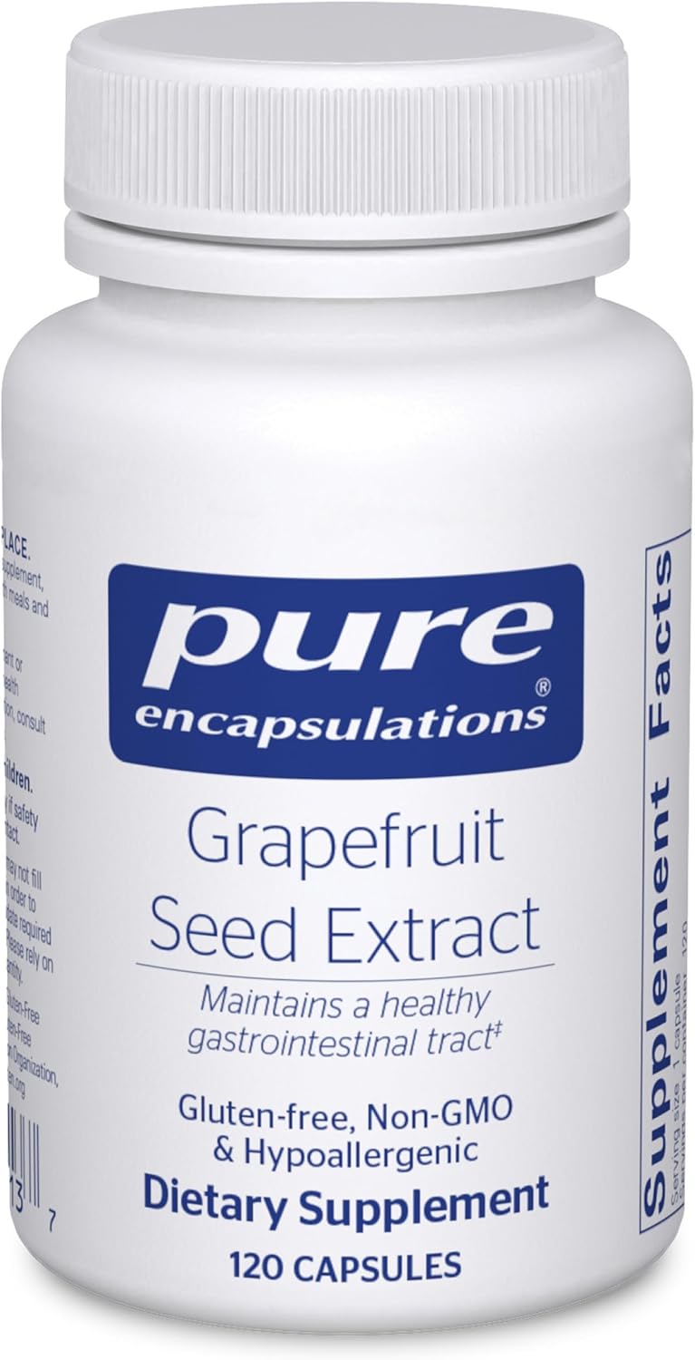 Pure Encapsulations Grapefruit Seed Extract – 120 Capsules – Image 1