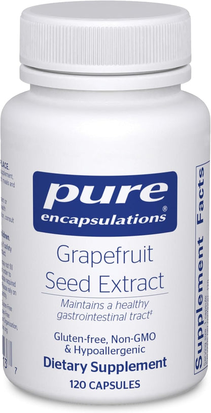 Pure Encapsulations Grapefruit Seed Extract – 120 Capsules – Image 1