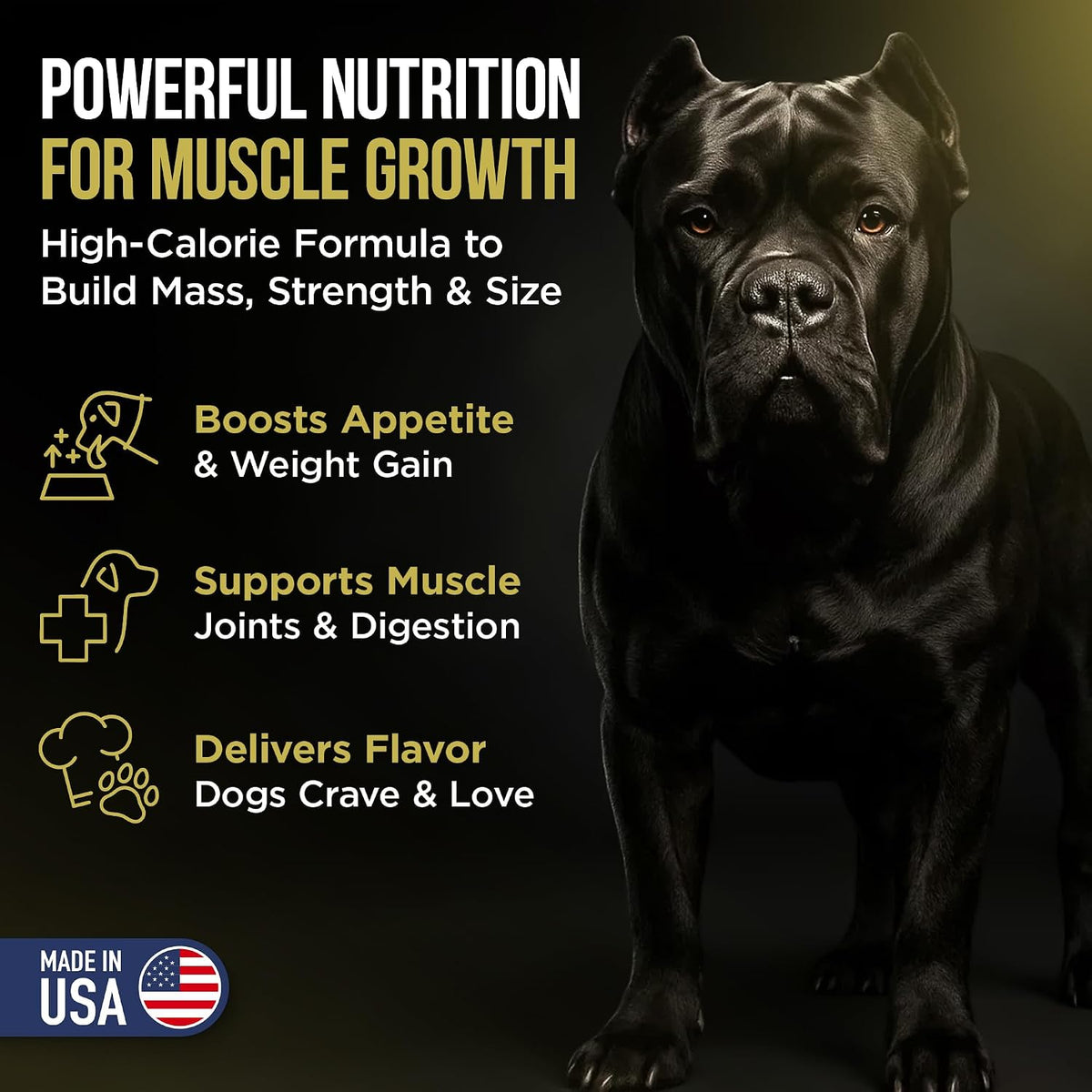 PET CARE Sciences Dog Weight Gainer - 30 Servings, Weight Gain Supplement for Dogs, Canine Muscle Builder – Image 4