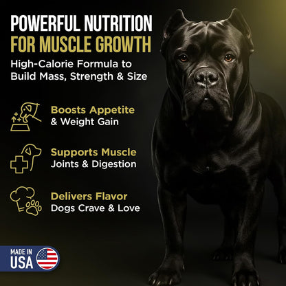 PET CARE Sciences Dog Weight Gainer - 30 Servings, Weight Gain Supplement for Dogs, Canine Muscle Builder – Image 4