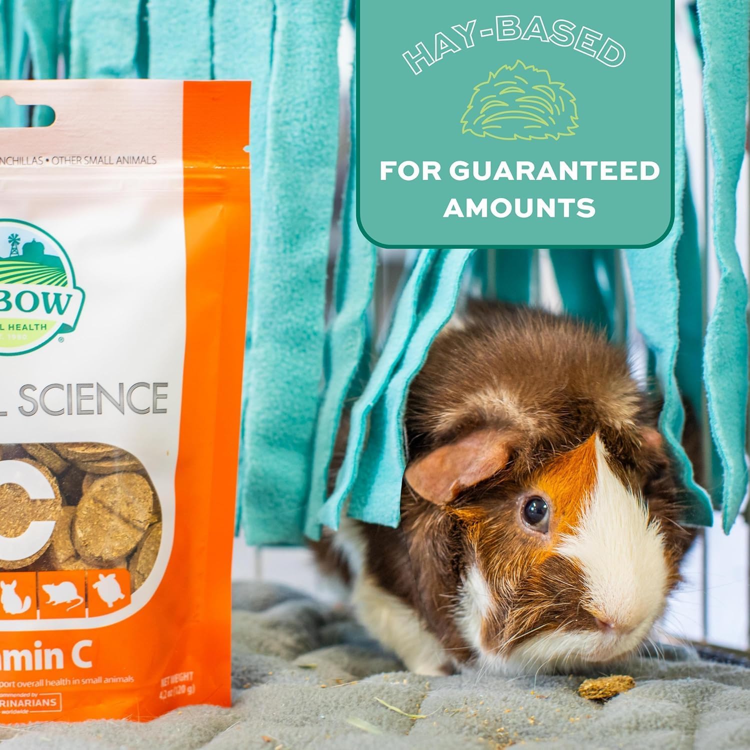 Oxbow Natural Science Vitamin C Supplement for Guinea Pigs, Rabbits & Chinchillas - 4.2 oz (6 Pack) - görsel 9