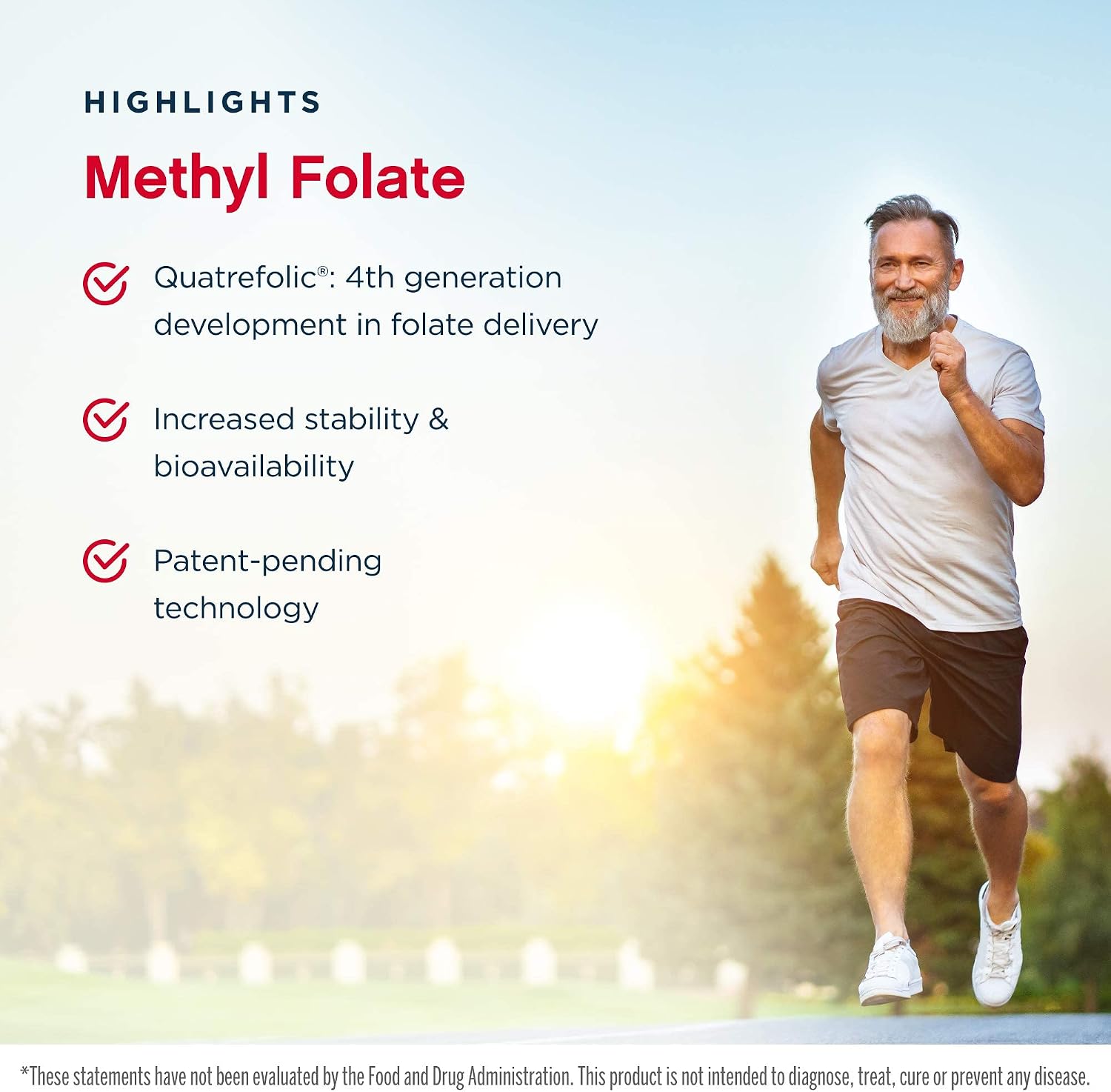 Jarrow Formulas Methyl Folate 400 mcg – 60 Vegie Caps, Pack of 2 - görsel 4