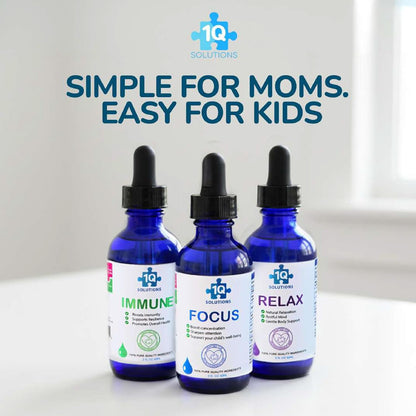 1Q Focus Liquid Brain Supplement for Kids | – Vitamin B1 (Thiamine), B6 (Pyridoxine), and B12 (Methylcobalamin): – Image 7