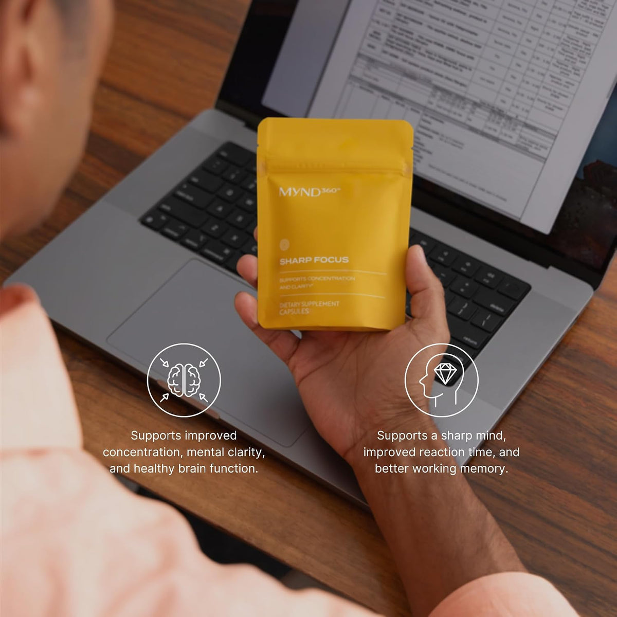 Nu Skin MYND360 Sharp Focus | 60 Capsules | – Convenient once-daily capsule – Image 4