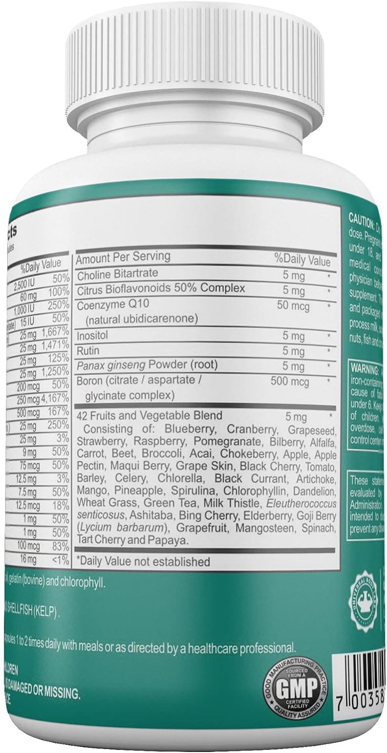 Gastric Bypass Vitamins with Iron and 42 – No Unwanted Additives: Avoid artificial colors, flavours, and – Image 8