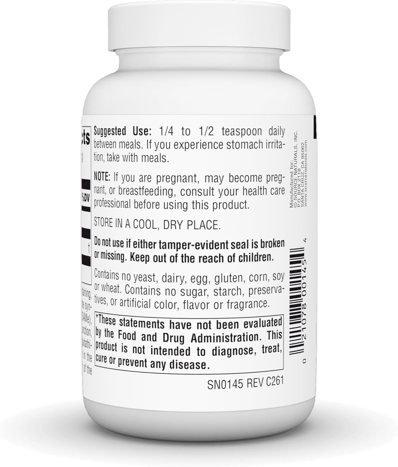 Source Naturals L-Methionine, Free-Form Powder - 100 Grams - görsel 4