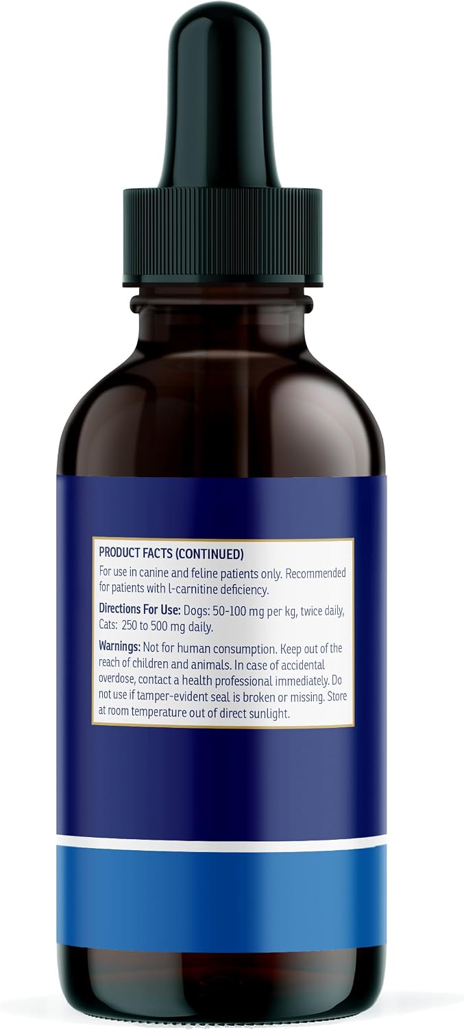 Rx Vitamins LiquiCarn - Pure L-Carnitine for Dogs and Cats, Bacon-Liver Flavour, 4 oz – Image 6