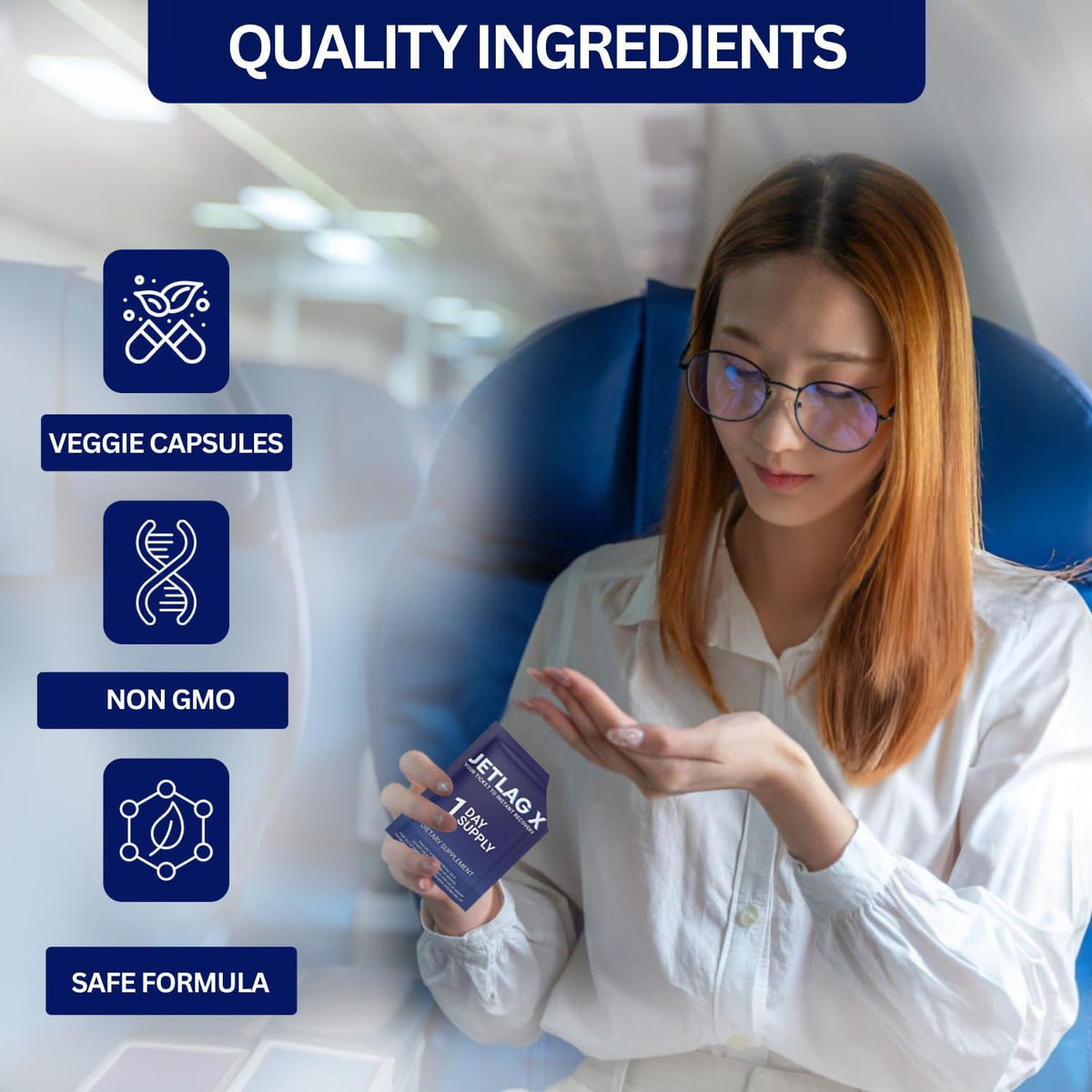 ROCK SOLID JETLAG X – Travel Supplement for – Provide clean energy – Offers a smooth, caffeine-free energy that – Image 5