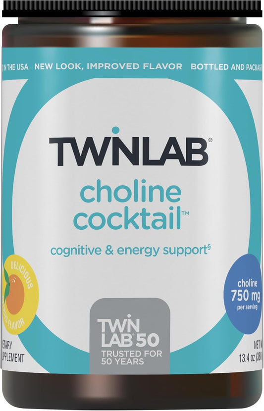 Twinlab Choline Cocktail – Brain Health & Energy Supplement – Image 1