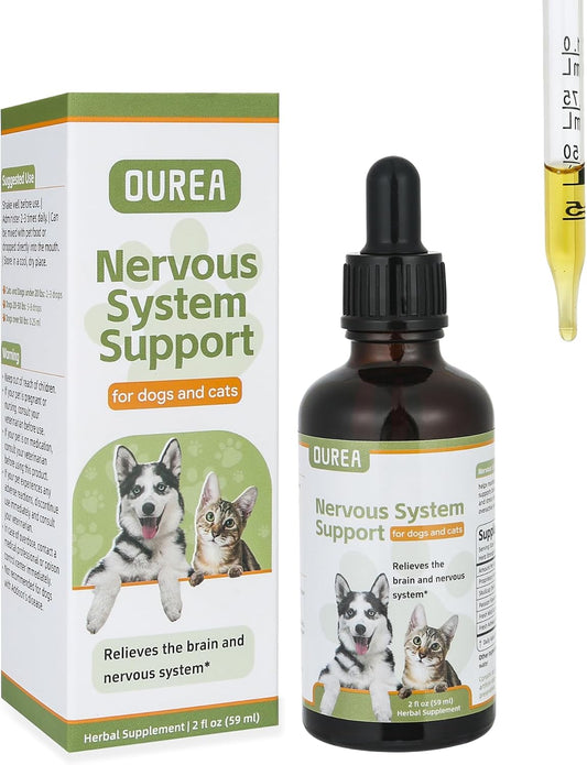 Seizure and Epilepsy Supplement, Nervous – Supports a calm and balanced nervous system – Ourea's herbal blend – Image 1