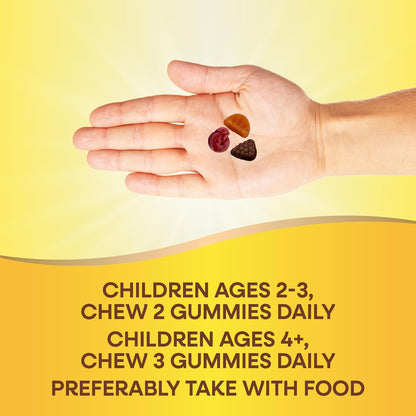 Nature's Way Alive! Children's Premium Gummy Multivitamin, Gluten free, Made with Pectin, 90 Gummies
