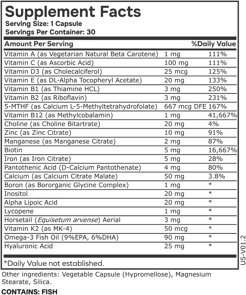 envitamin Women's's Methylated Multivitamin – Need extra iron for energy or during menstruation – Image 6