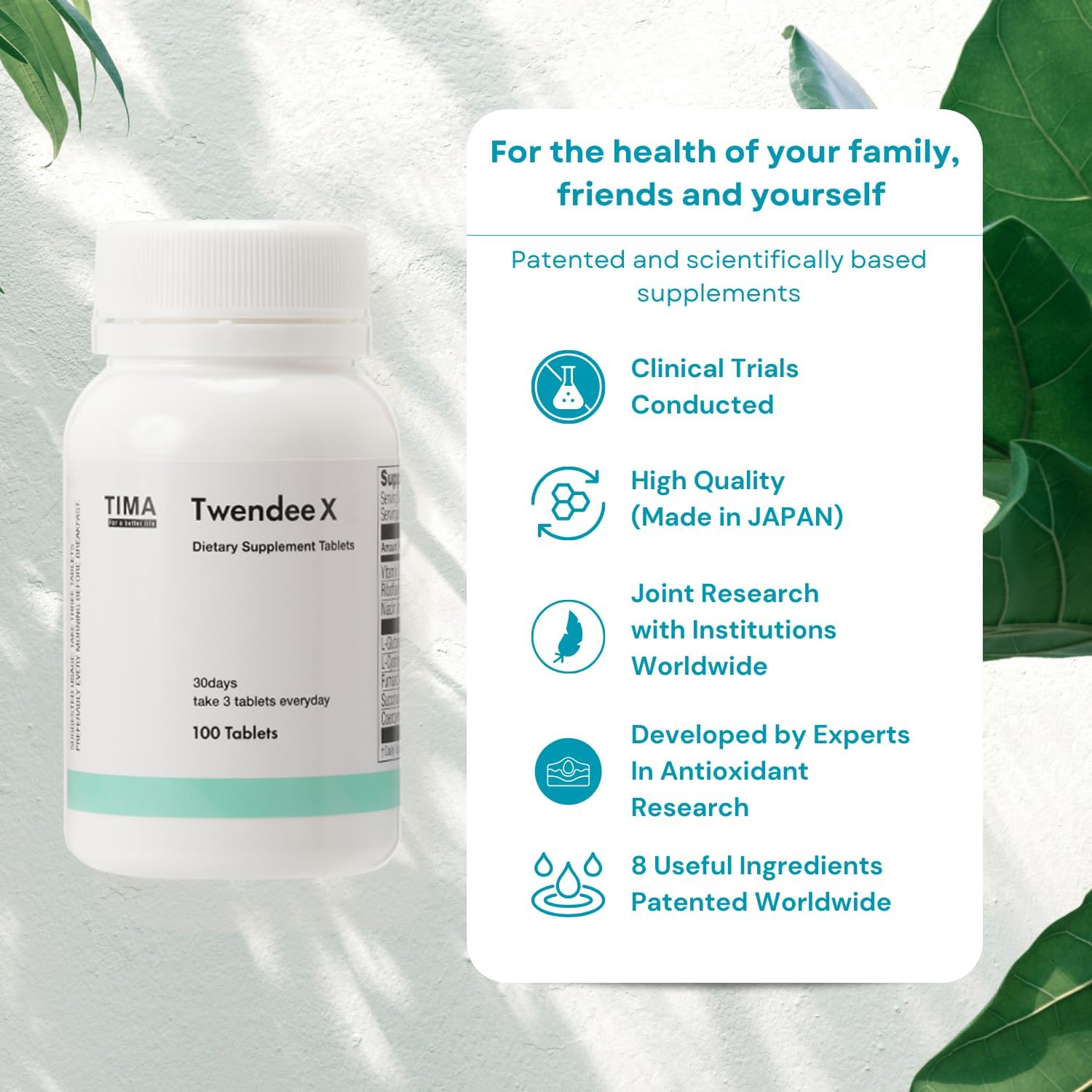 TWENDEE X – Japanese Patented Antioxidant Supplement for Heart, Brain, Immune and Eye Health - görsel 4
