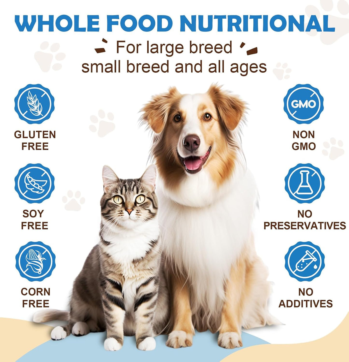 ZEBORA Probiotics for Dogs - Probiotic Powder with Pumpkin, Prebiotics & Enzymes, 6 Billion CFUs, Chicken Flavour (90 Scoops) – Image 8