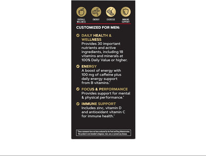 GNC Mega Men Multivitamin for Men | Energy and Metabolism | 1 Daily – Image 4