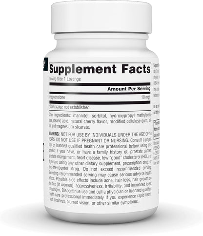 Source Naturals Pregnenolone 10 mg, 120 Tablets