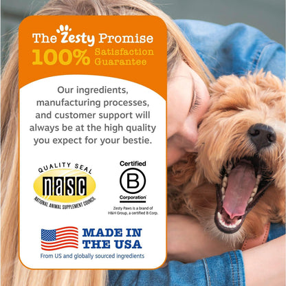 Zesty Paws Multifunctional Bites Dog Multivitamin, Chicken, 90 Chews