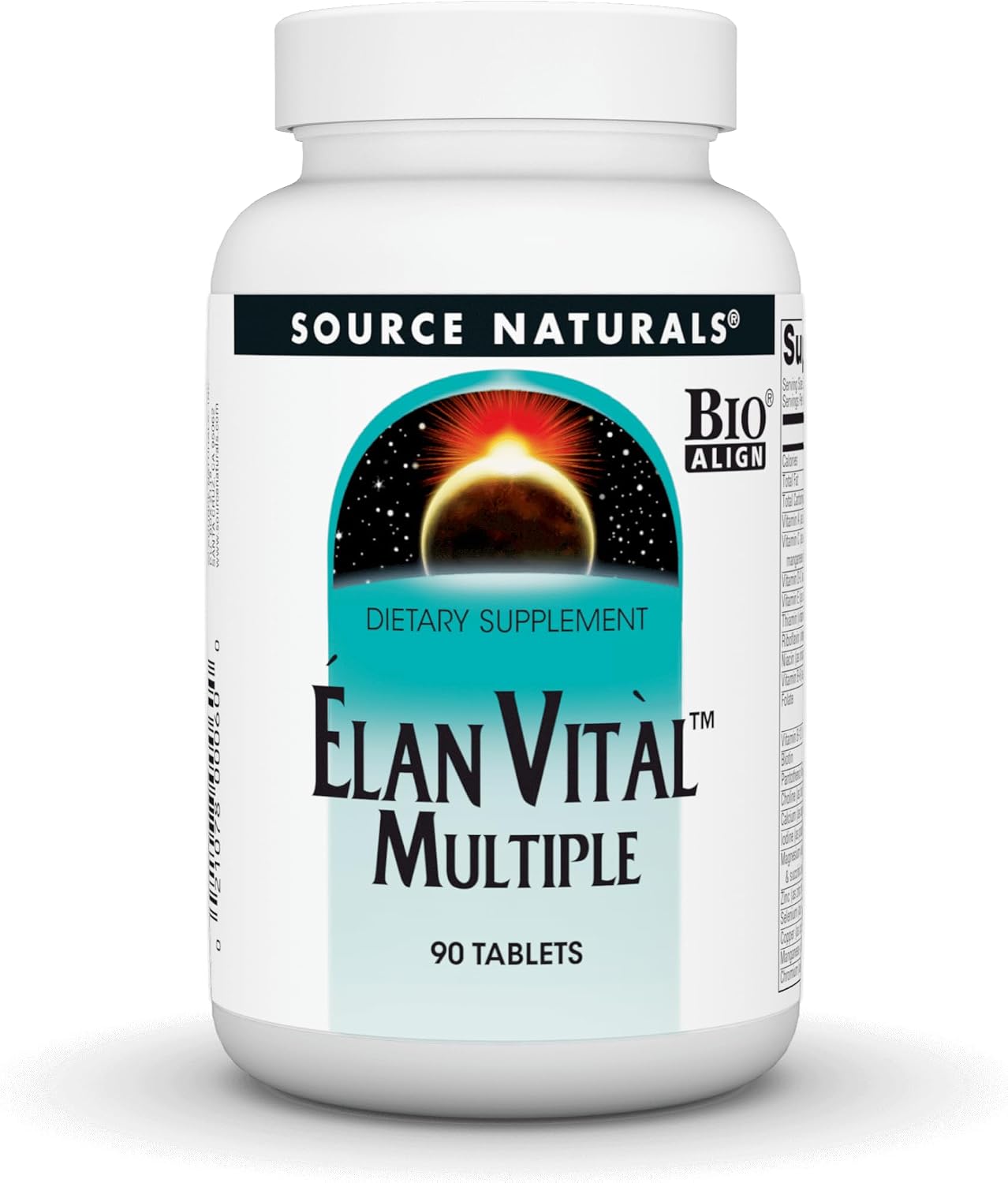 Source Naturals Elan Vital Multiple – 90 Tablets - görsel 1