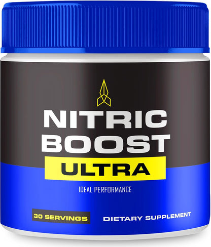 Nitric Boost Ultra Powder - Official Formula to Support Energy Levels and Blood Flow (1 Pack)