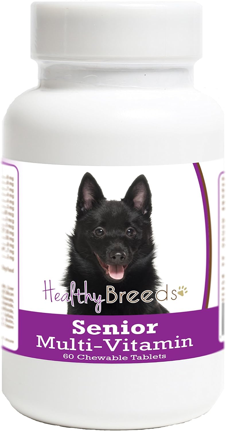 Healthy Breeds Schipperke Senior Dog Multivitamin Tablets 60 Count - görsel 1
