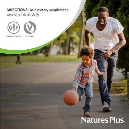 NaturesPlus Adult's Chewable Multivitamin & – Iron (as ferrous fumarate): Supports red blood cells so oxygen gets – Image 6