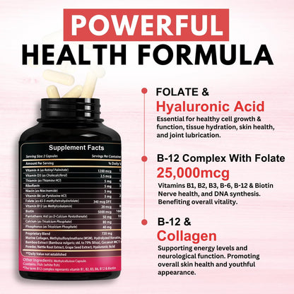 VITBOOST B12 Methylcobalamin Complex with – High-potency B12 with 25,000 mcg of methylcobalamin per serving – Image 6