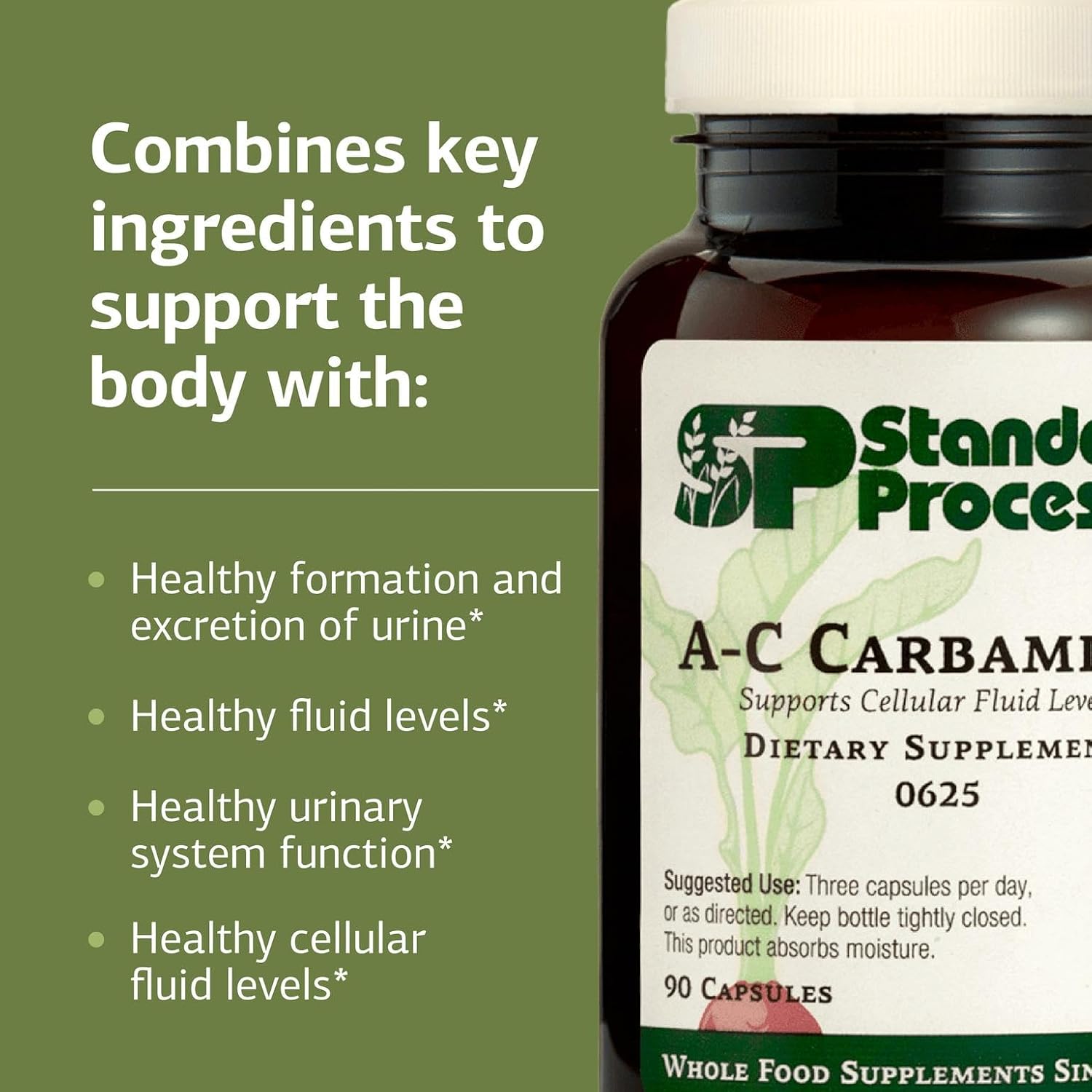 Standard Process A-C Carbamide – Urinary Support Supplement with Vitamins A & C – 90 Capsules - görsel 4