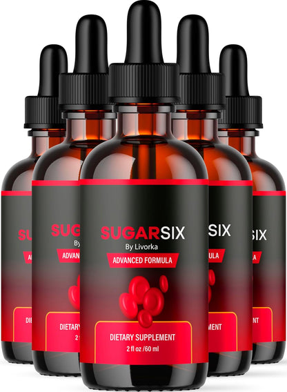 (5 Pack) Sugar Six Drops - SugarSix Support – Sugar Six: The core product name. – Image 1