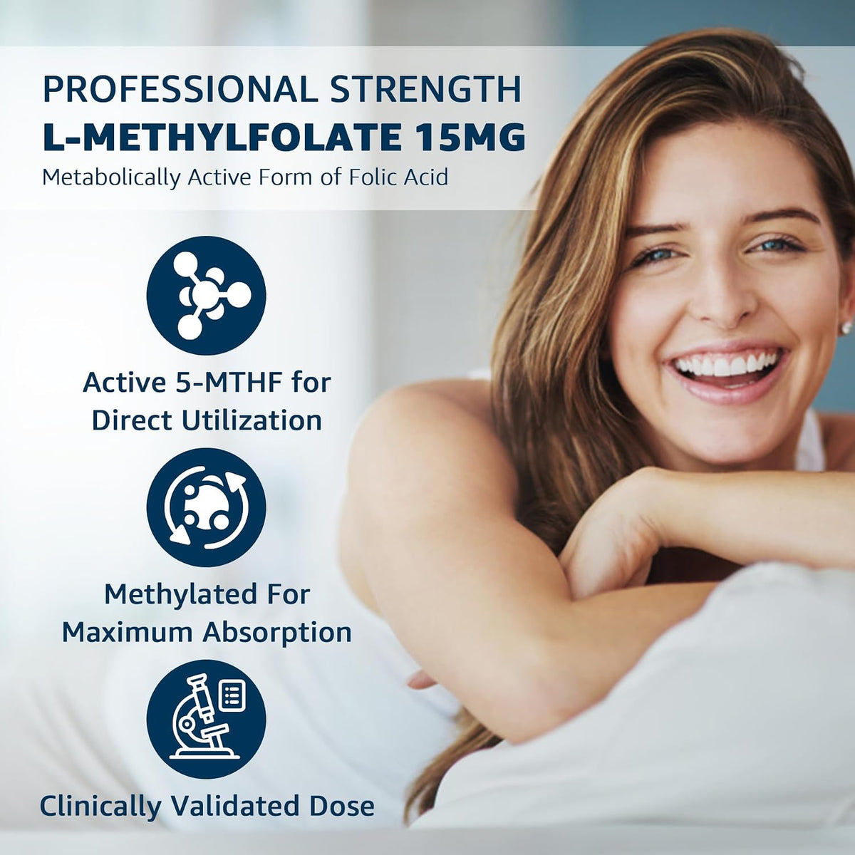 L-MethylFolate 15mg & Methyl B12 Gummies - – Energy Production: B vitamins convert food into cellular energy, – Image 3