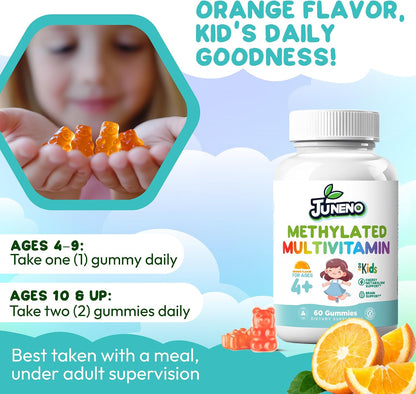 Juneno Methylated Multivitamin Gummies for – Form of nutrients: Look for methylated or bioactive forms like – Image 5