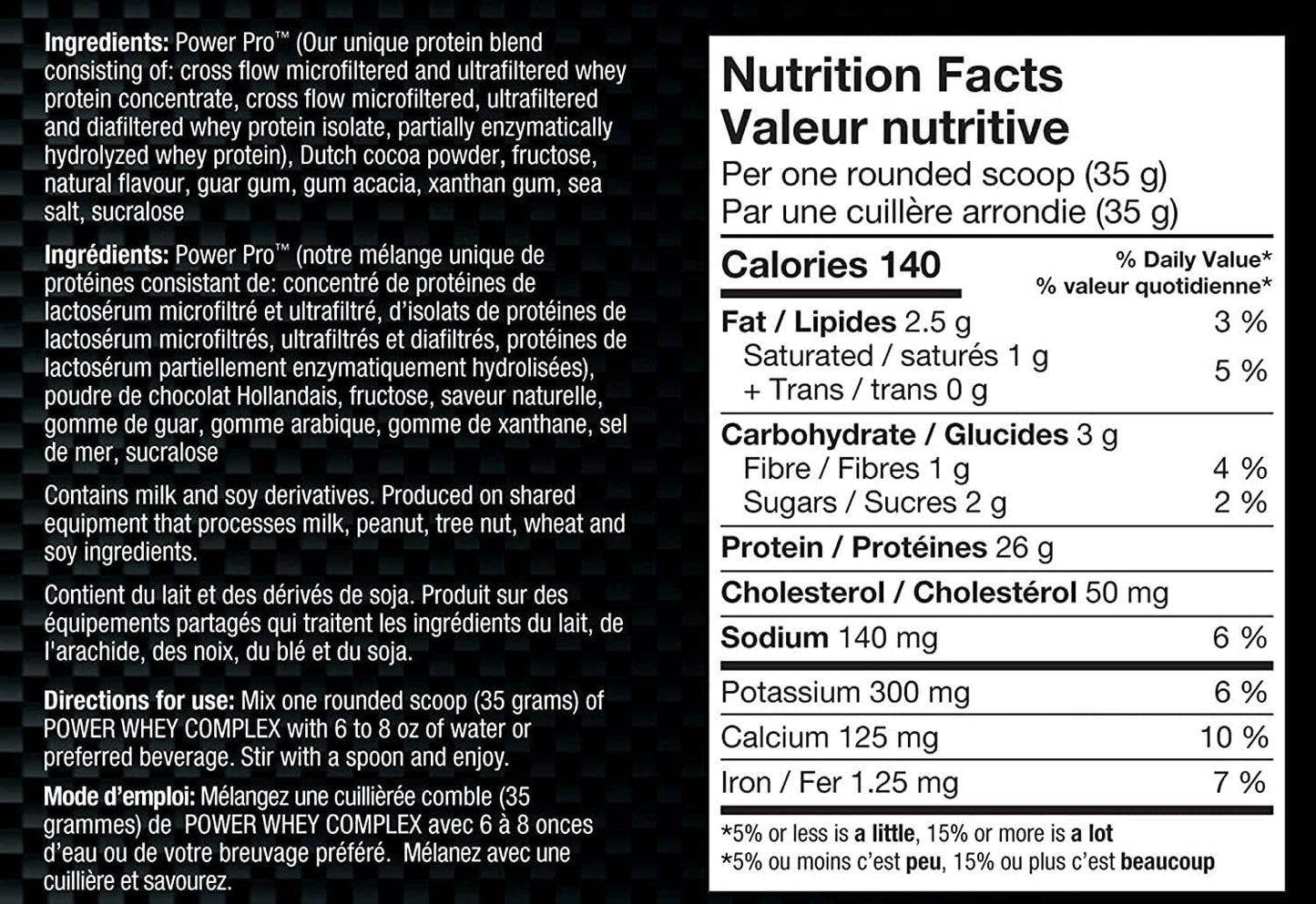 BioX Power Whey Complex | High Protein 100% Pure Whey Protein Powder | 26g Protein | 52 Servings, 1.8kg (Chocolate) - görsel 2