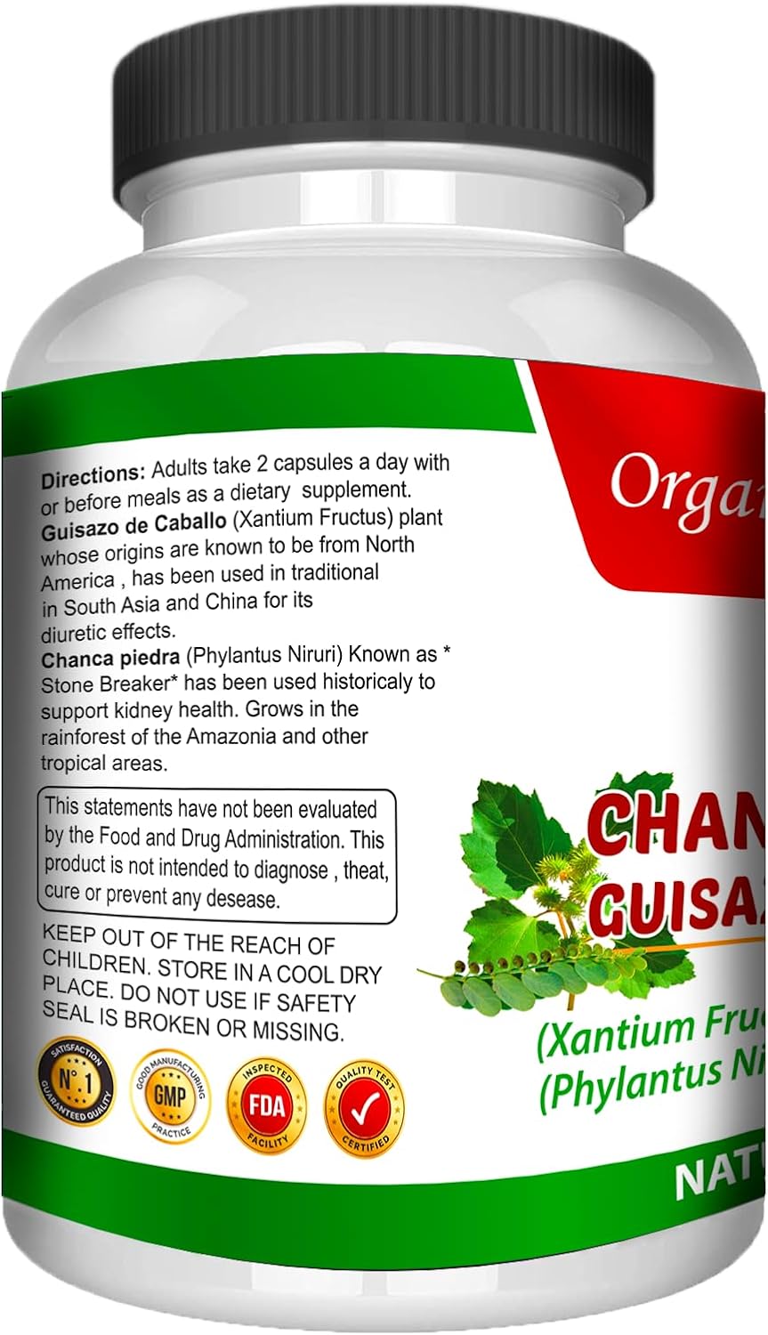 Life Naturals Guisazo de Caballo and Chancapiedra, 120 Capsules - görsel 1