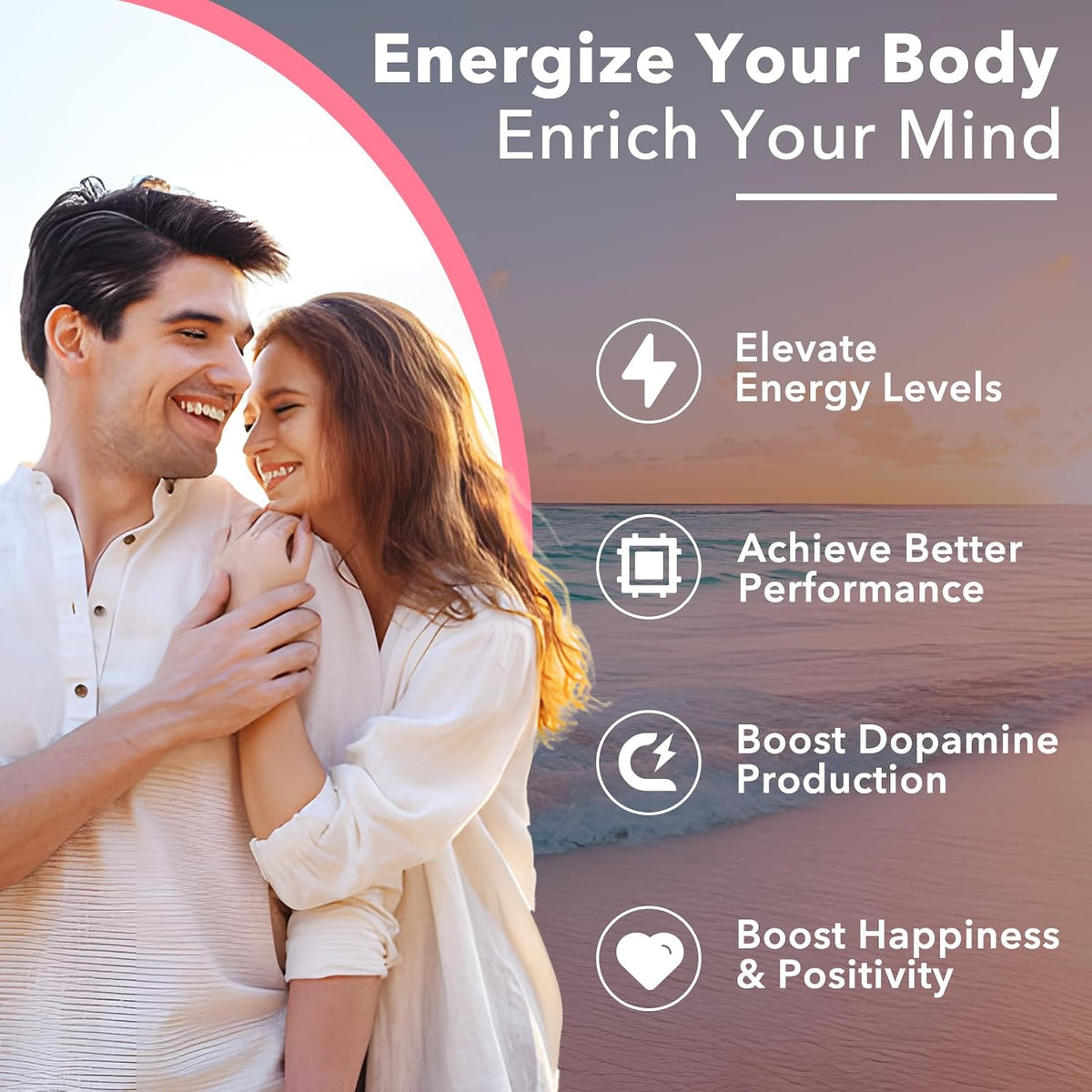 L-Tyrosine Gummies, 10-in-1 Supplement for – Ashwagandha: An adaptogen that may help the body manage stress and – Image 3